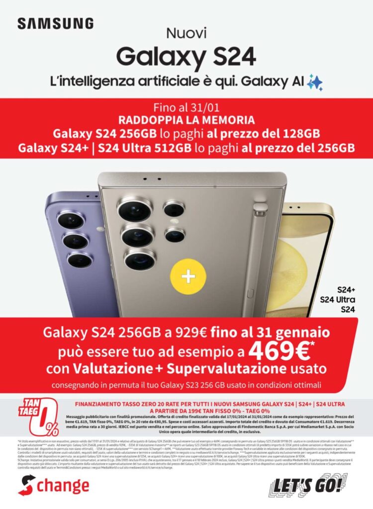 volantino MediaWorld 26 gennaio 2024 pagina 33