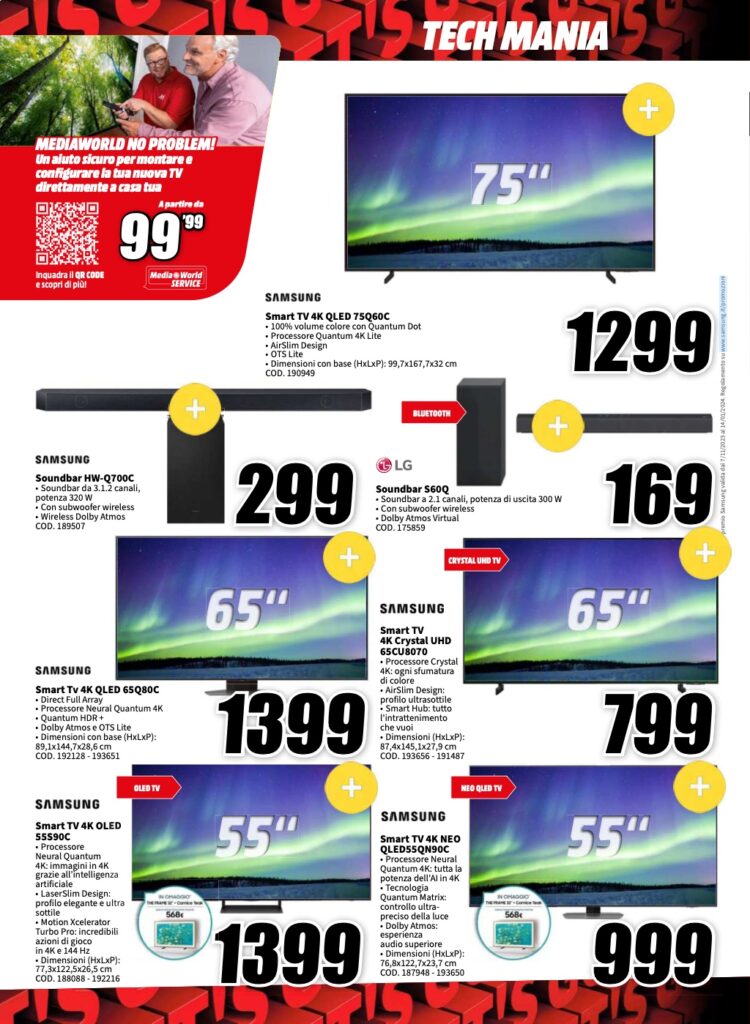volantino MediaWorld 5 gennaio 2024 pagina 16