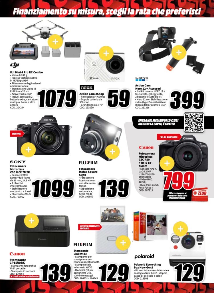 volantino MediaWorld 5 gennaio 2024 pagina 19
