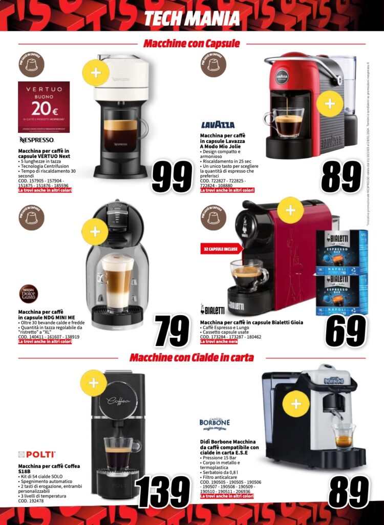 volantino MediaWorld 5 gennaio 2024 pagina 28