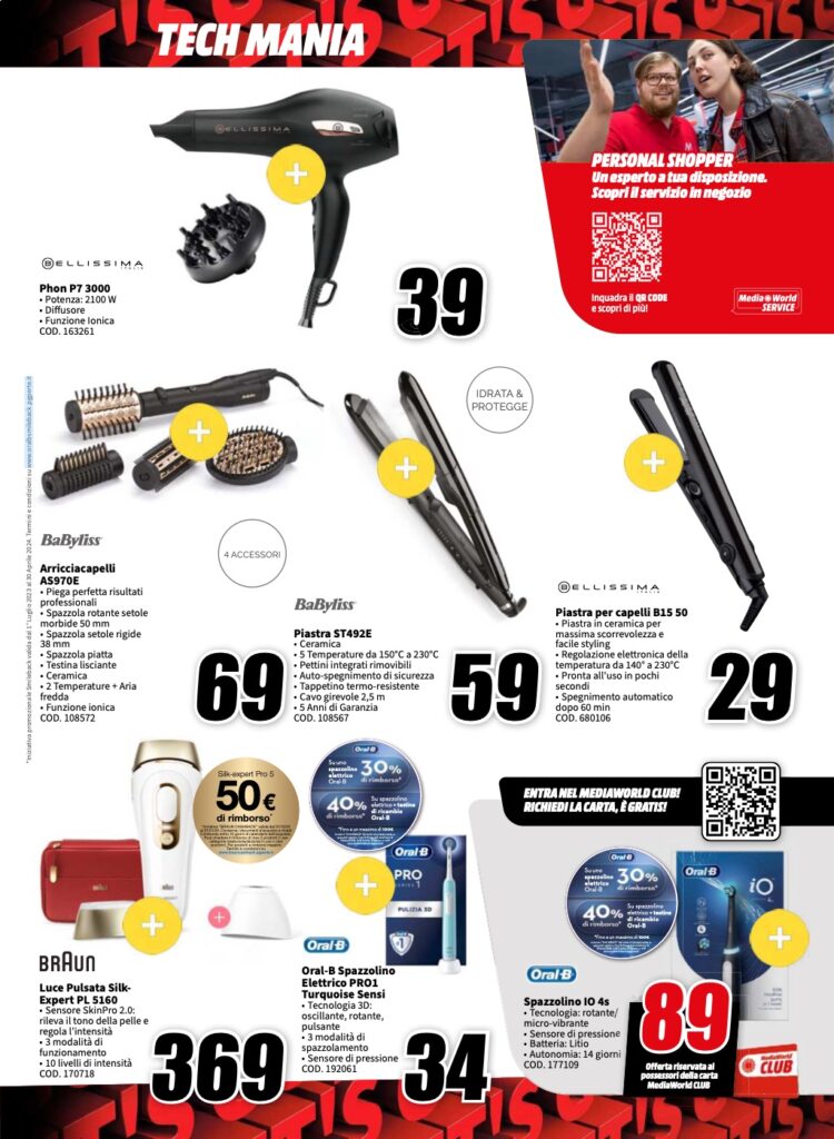 volantino MediaWorld 5 gennaio 2024 pagina 29