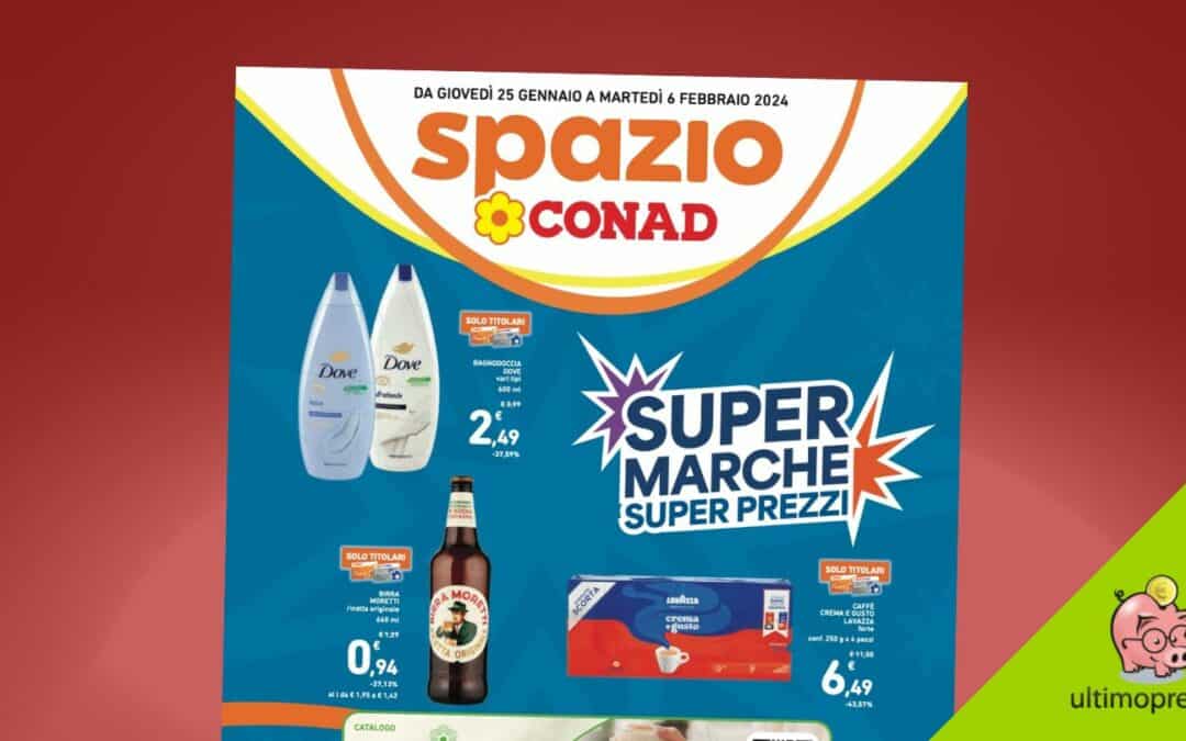 Anteprima volantino Conad: dal 25 gennaio 2024 c’è iPhone a 329 Euro. SE(eee)