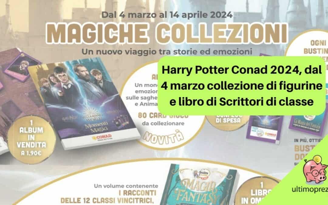 Tornano le figurine di Harry Potter da Conad: nuova raccolta di card dal 4 marzo 2024, ecco come si fa