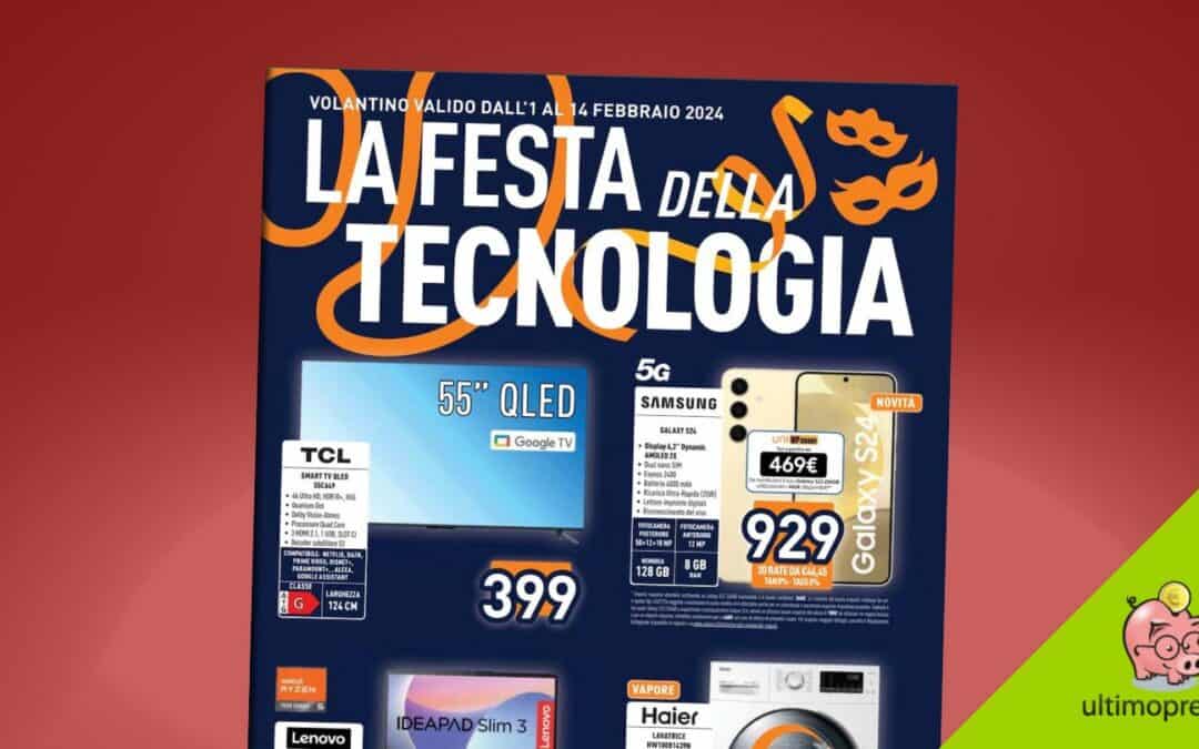 Nuovo volantino Unieuro: le offerte di inizio febbraio 2024 sanno far innamorare?