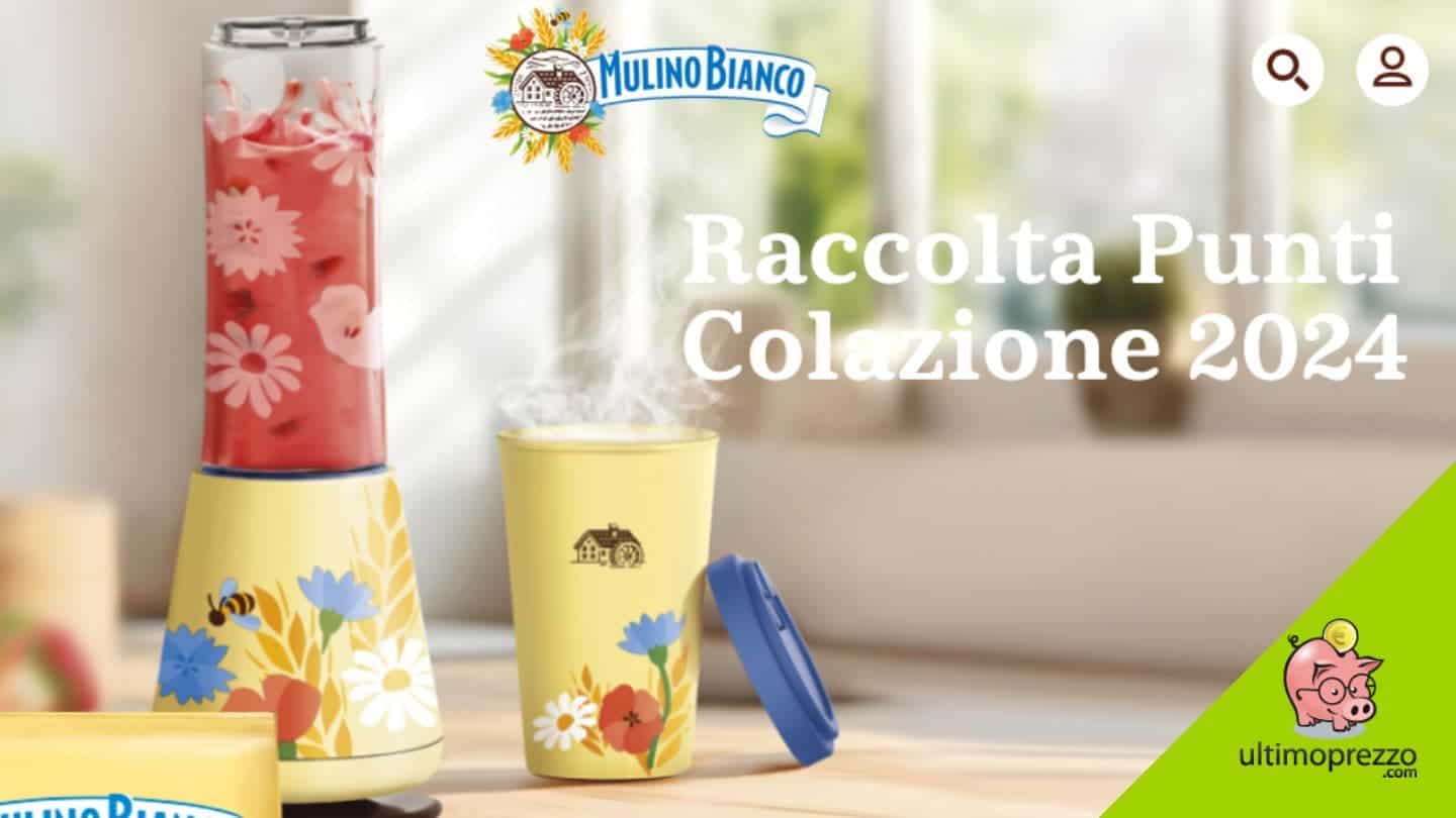 Nuova raccolta punti colazione Mulino Bianco 2024 durata, punti, premi