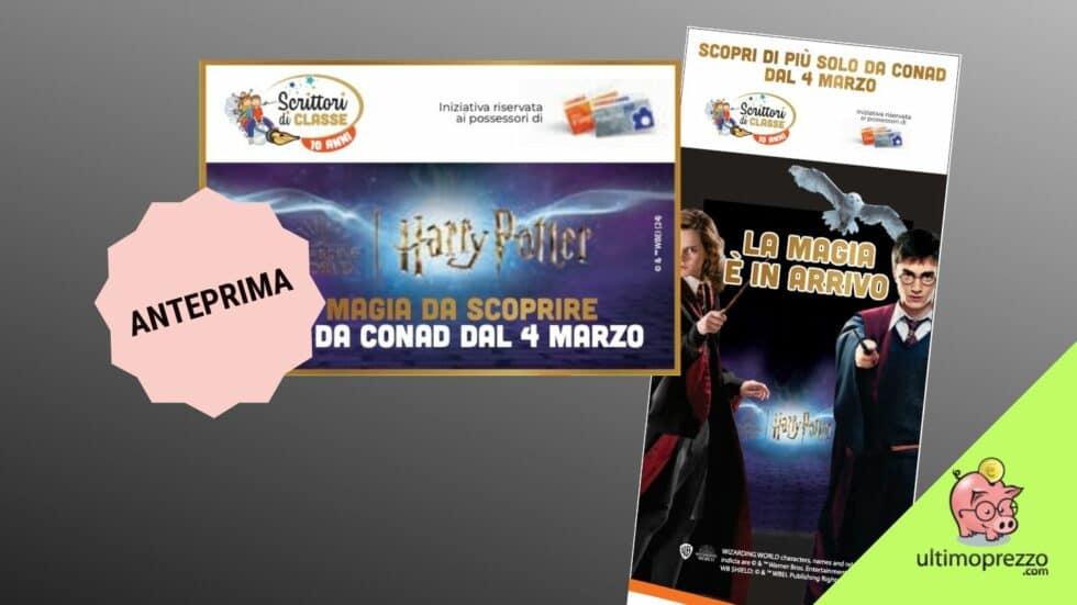 scrittori di classe conad 2024 harry potter