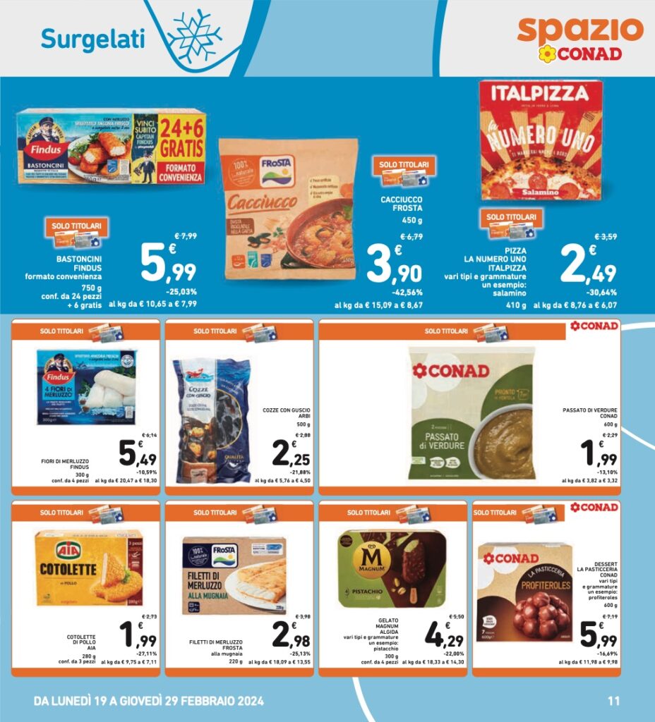 volantino Conad 19 gennaio 2024 pagina 11