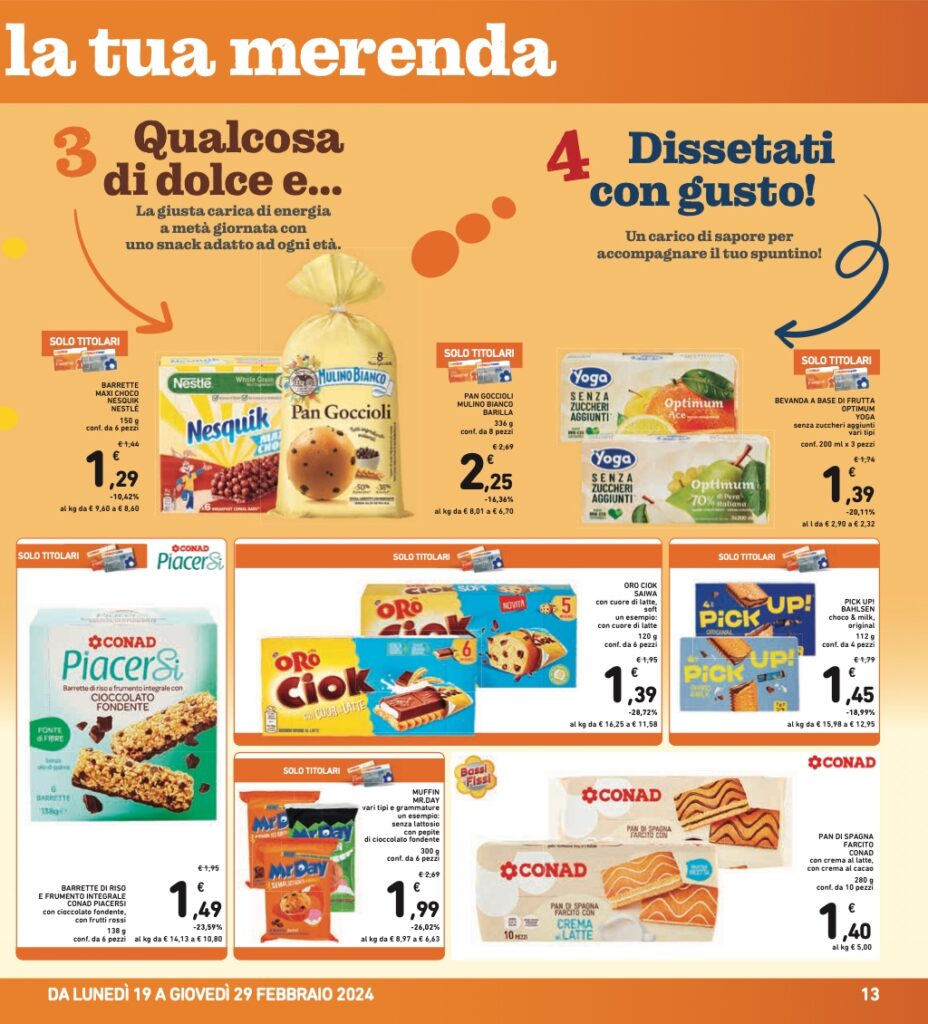 volantino Conad 19 gennaio 2024 pagina 13