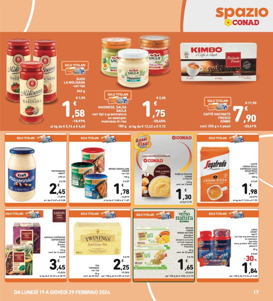 volantino Conad 19 gennaio 2024 pagina 17