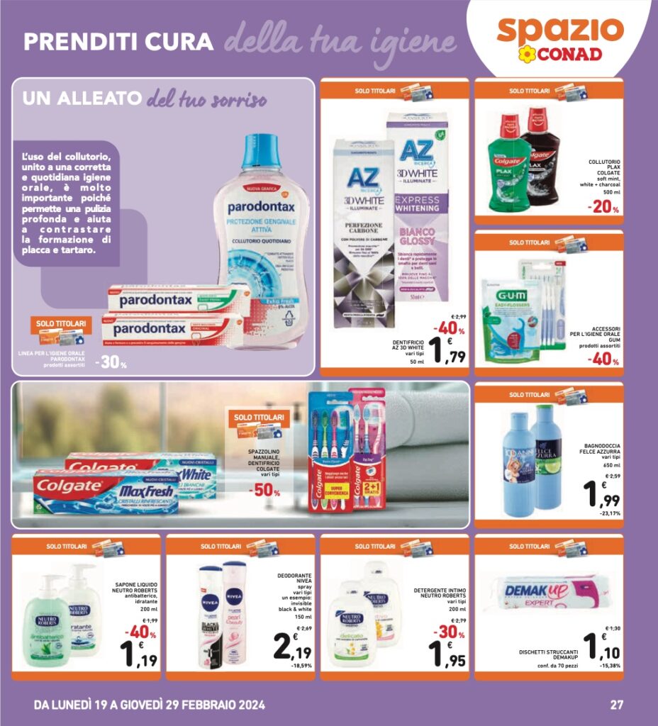 volantino Conad 19 gennaio 2024 pagina 27