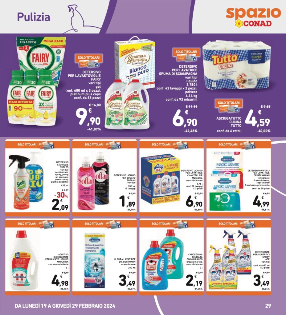 volantino Conad 19 gennaio 2024 pagina 29
