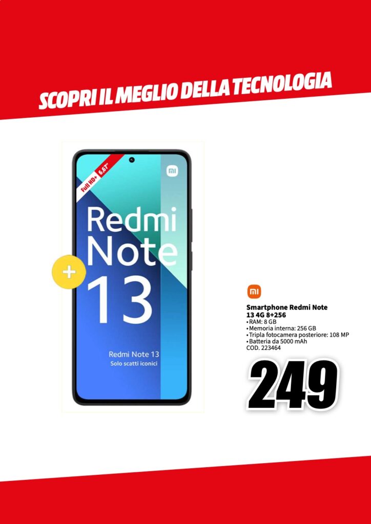volantino MediaWorld 22 febbraio 2024 pagina 06