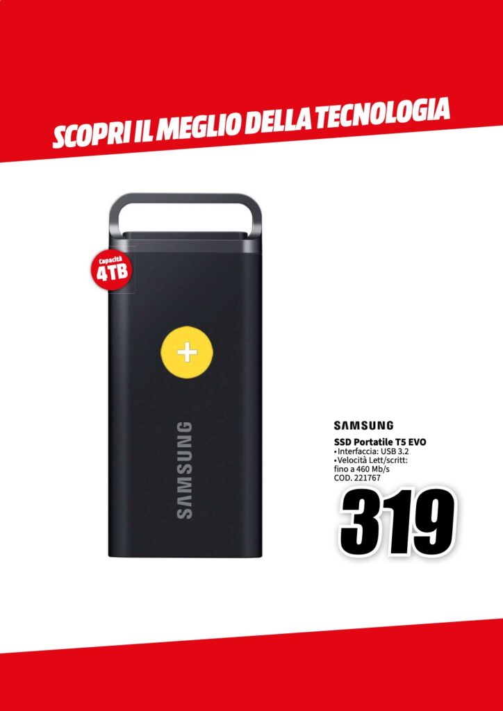 volantino MediaWorld 22 febbraio 2024 pagina 17