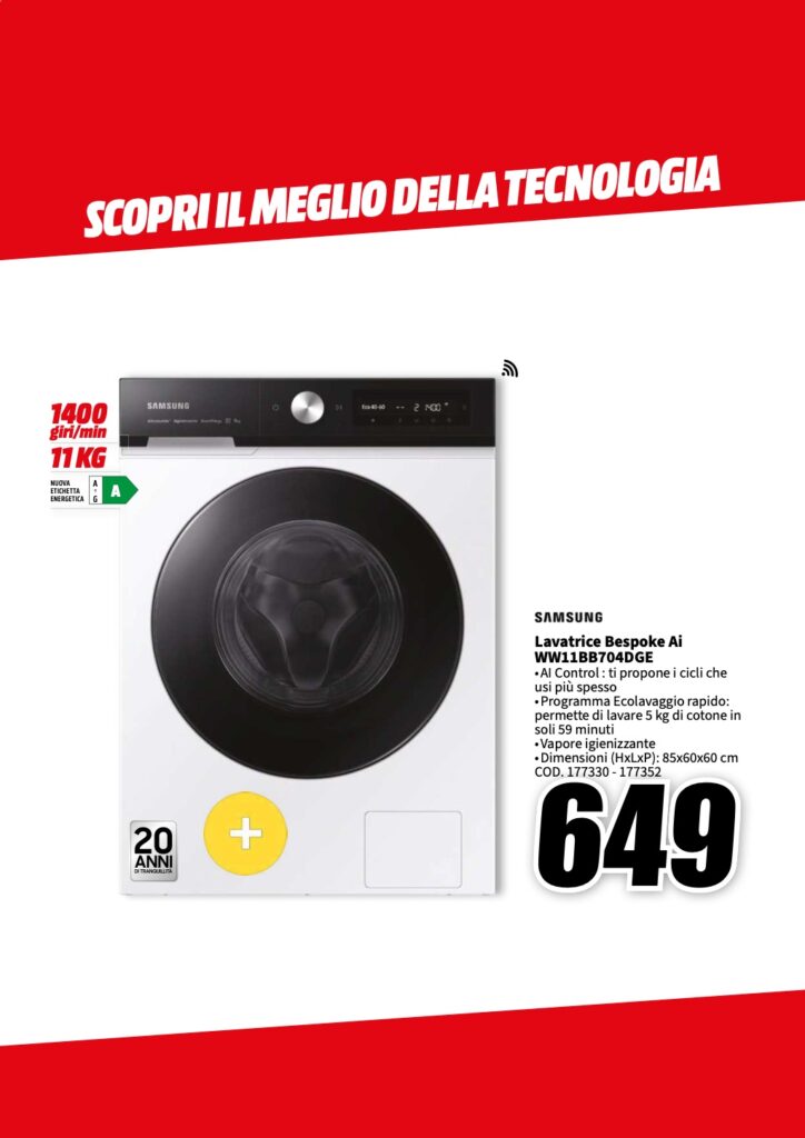 volantino MediaWorld 22 febbraio 2024 pagina 30