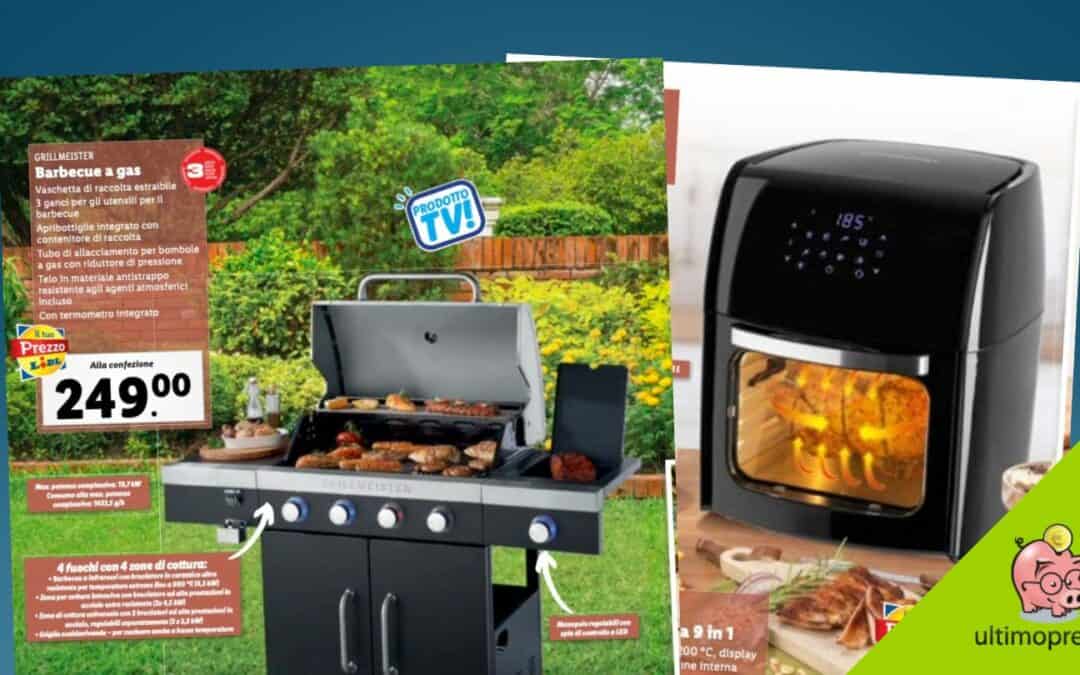 Lidl, friggitrice ad aria XXL e griglia in offerta nel volantino dal 18 marzo 2024: in anteprima prezzi e caratteristiche