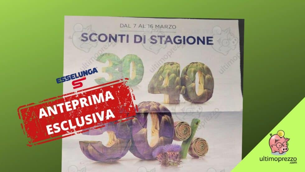 volantino Esselunga 7 marzo 2024