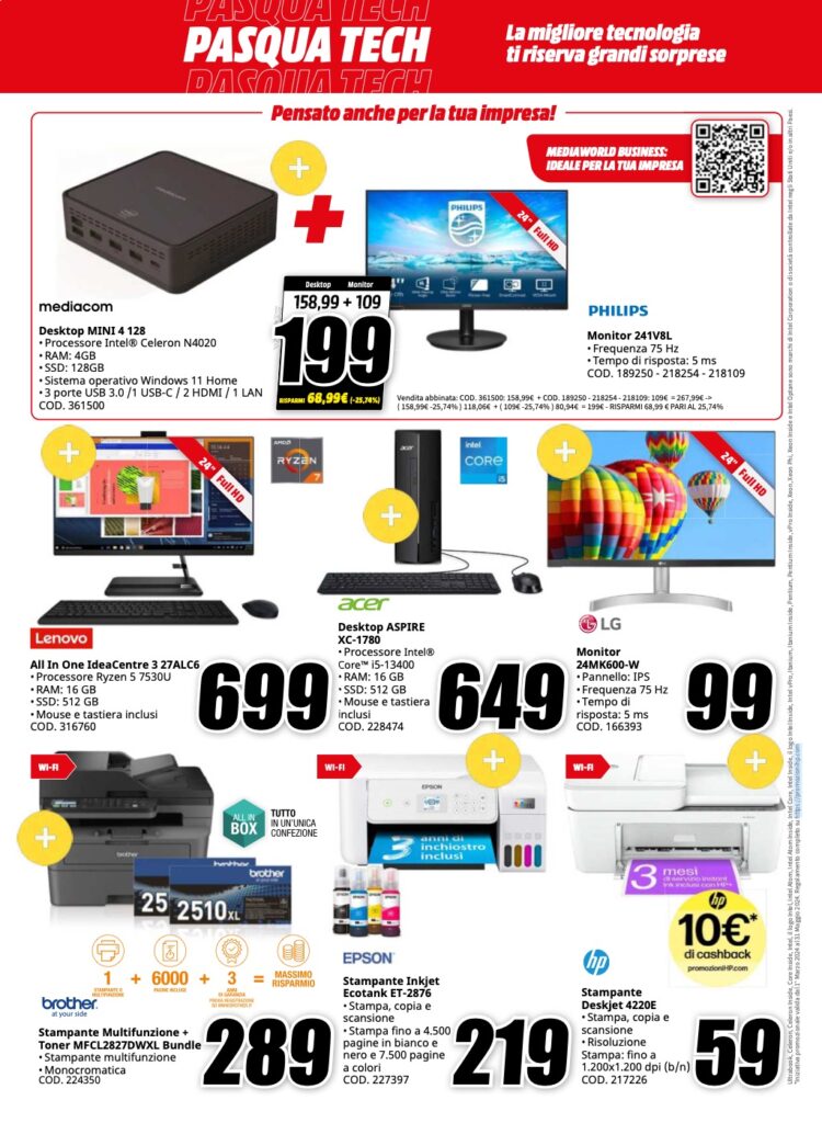 volantino MediaWorld 25 marzo 2024 pagina 12