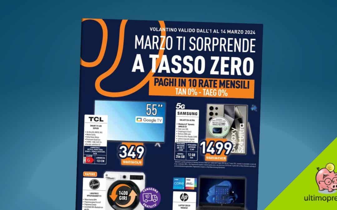 volantino Unieuro 1 marzo 2024