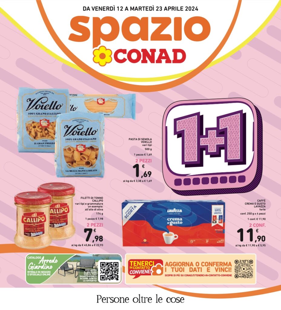 volantino Conad 12 aprile 2024 pagina 01