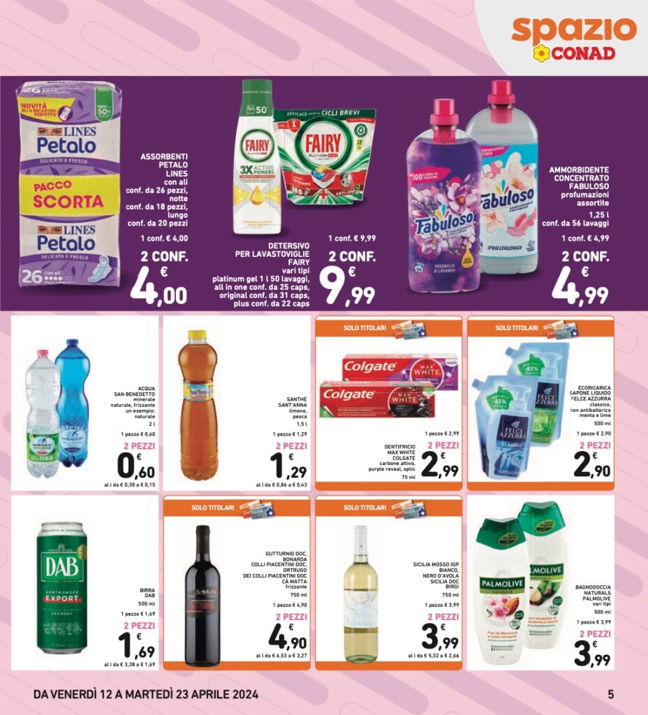 volantino Conad 12 aprile 2024 pagina 05