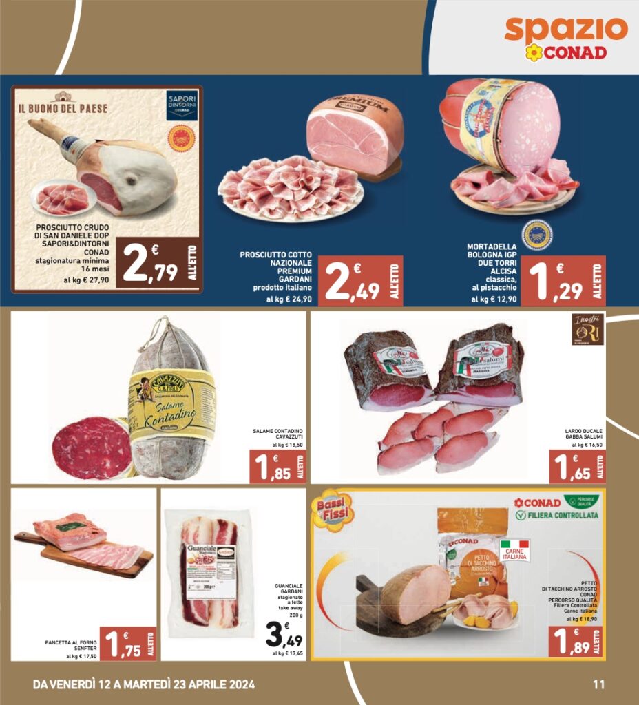 volantino Conad 12 aprile 2024 pagina 11