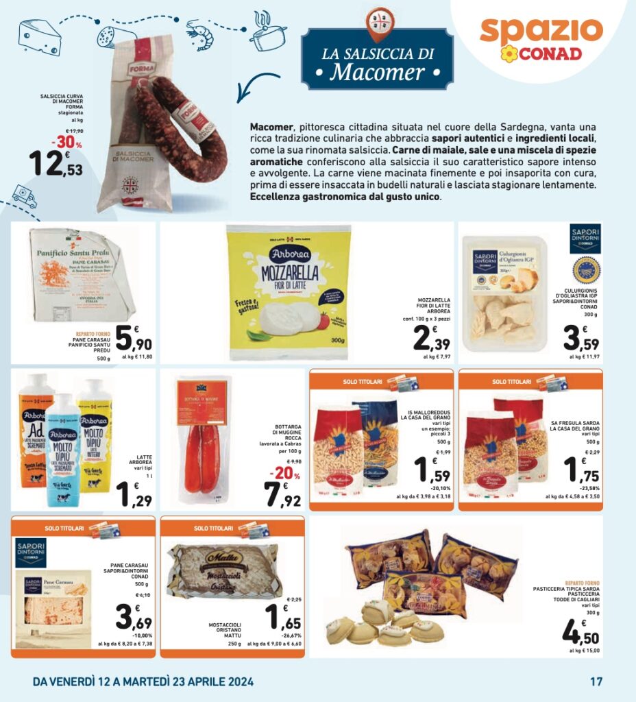 volantino Conad 12 aprile 2024 pagina 17