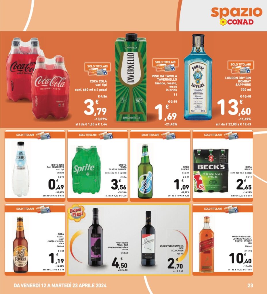 volantino Conad 12 aprile 2024 pagina 23