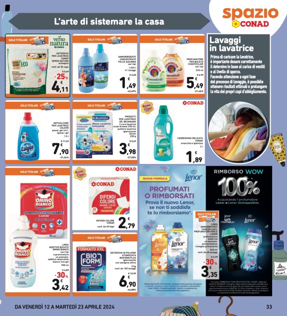 volantino Conad 12 aprile 2024 pagina 33