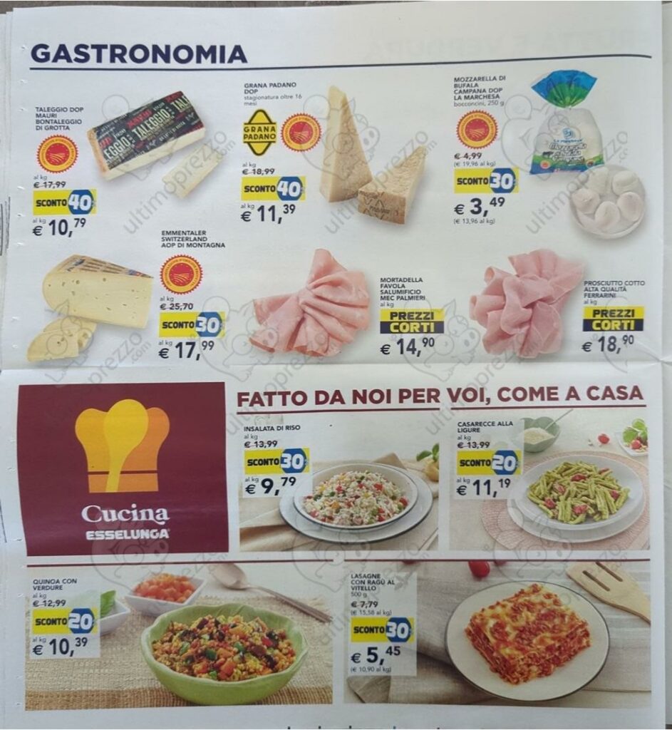 volantino Esselunga 25 aprile 2024 pagina 16
