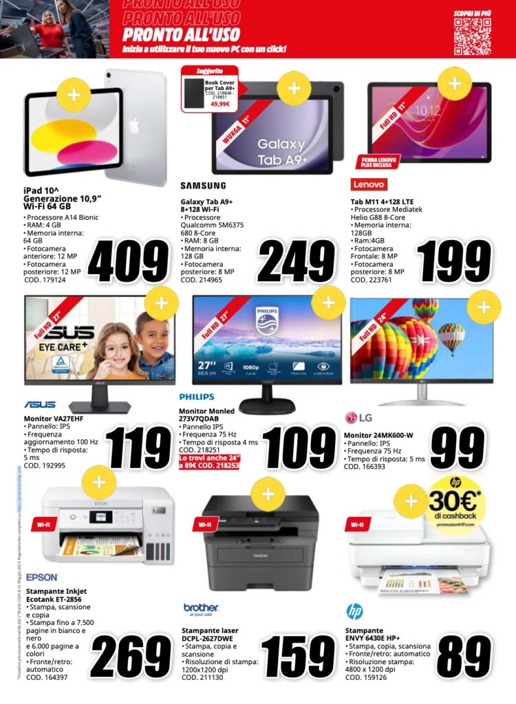 volantino MediaWorld 3 aprile 2024 pagina 11