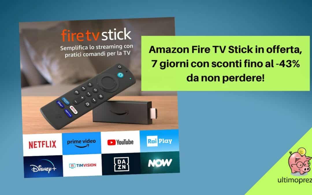 amazon fire tv stick offerta euro 2024