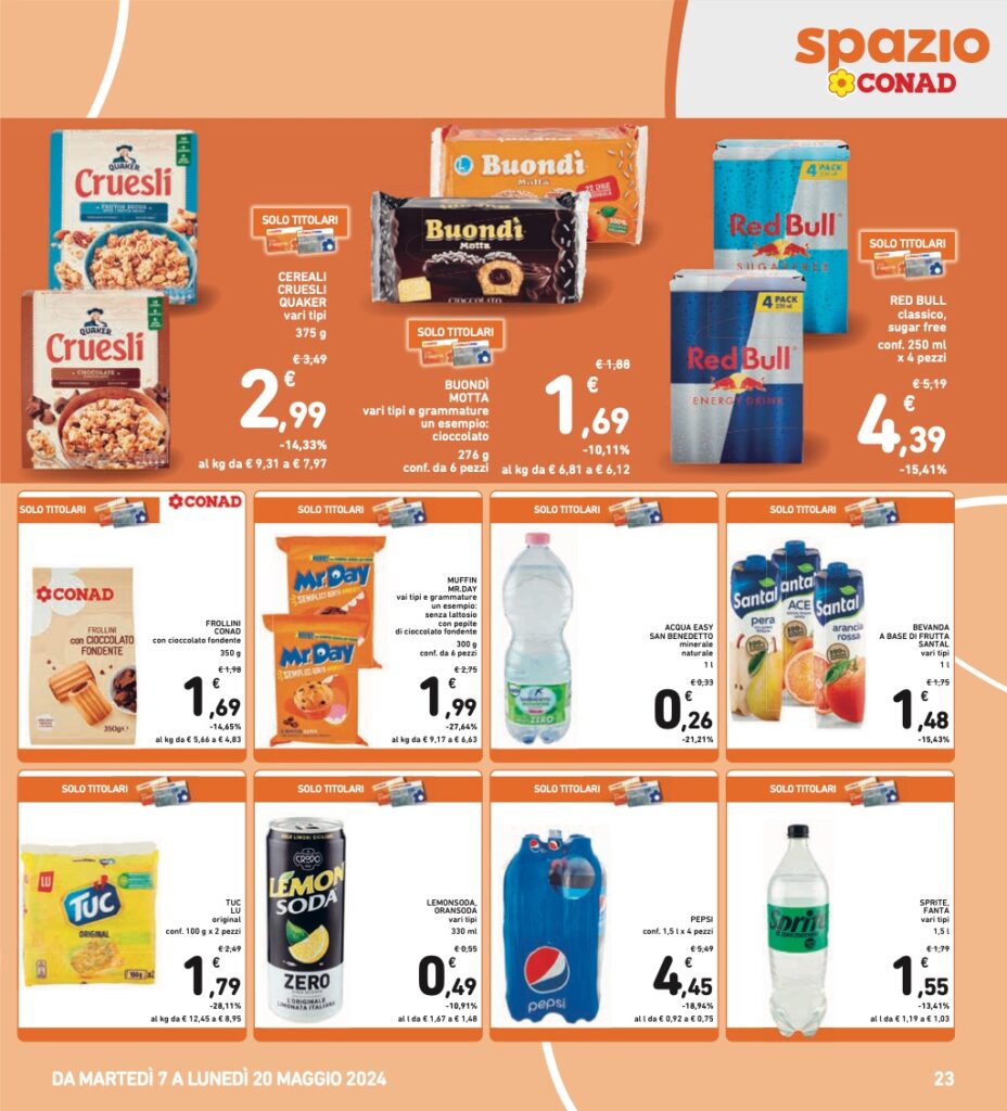 volantino Conad 7 maggio 2024 pagina 23