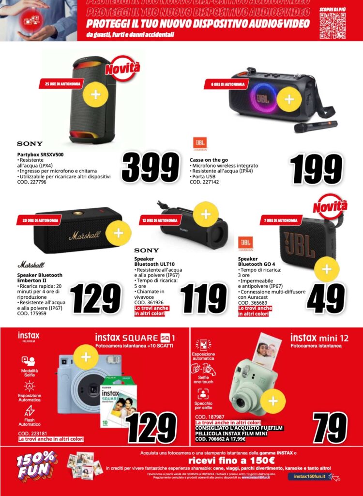 volantino MediaWorld Euro2024 20 maggio pagina 09