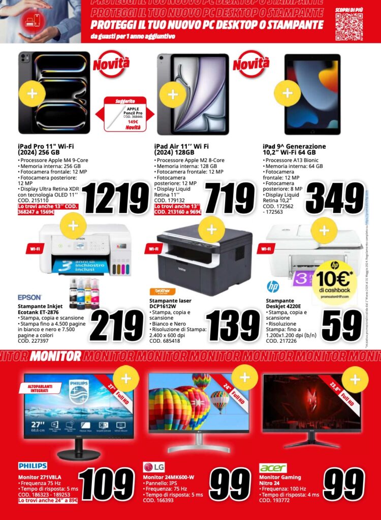 volantino MediaWorld Euro2024 20 maggio pagina 21