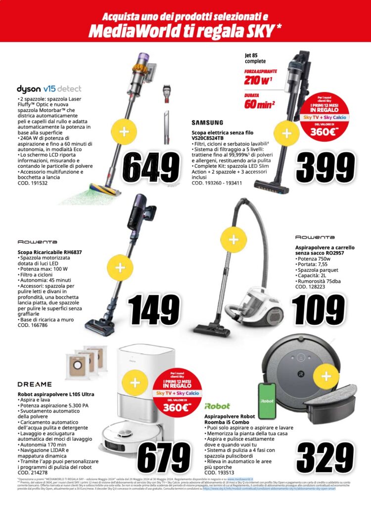 volantino MediaWorld Euro2024 20 maggio pagina 25
