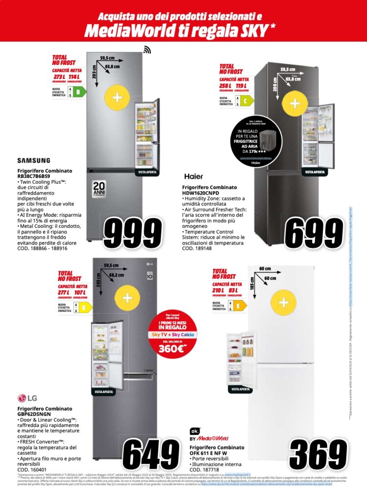 volantino MediaWorld Euro2024 20 maggio pagina 28