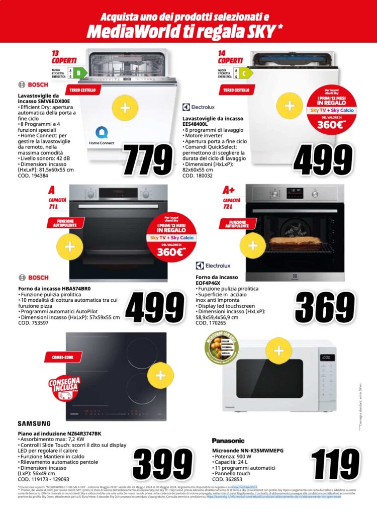 volantino MediaWorld Euro2024 20 maggio pagina 30