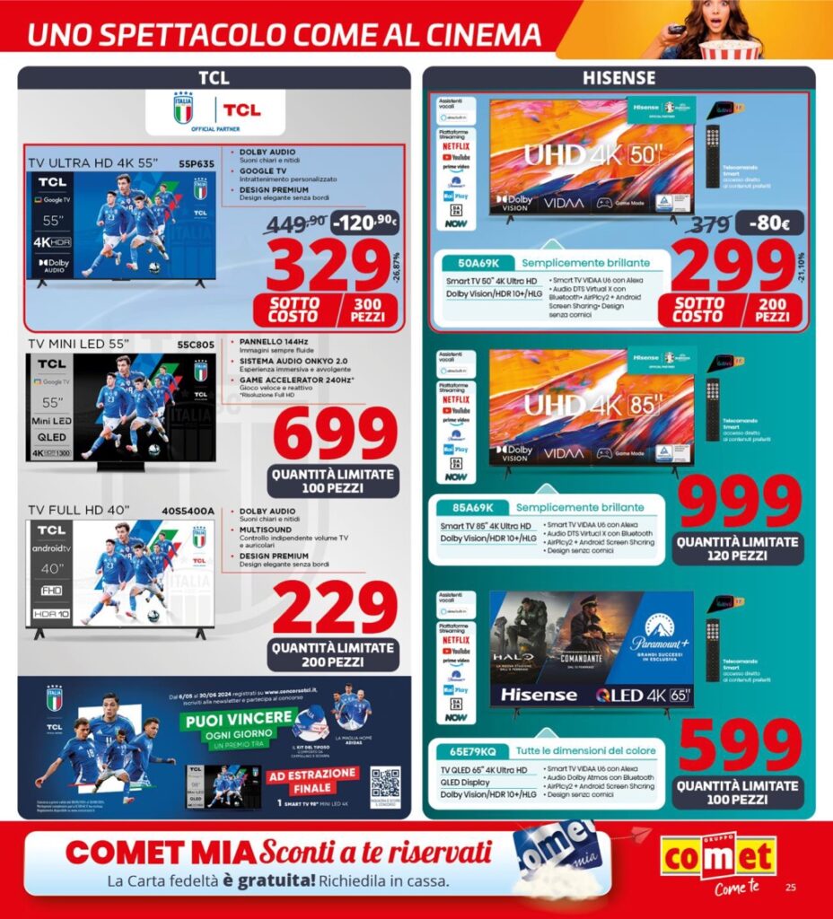 volantino sottocosto Comet 23 maggio 2024 pagina 25