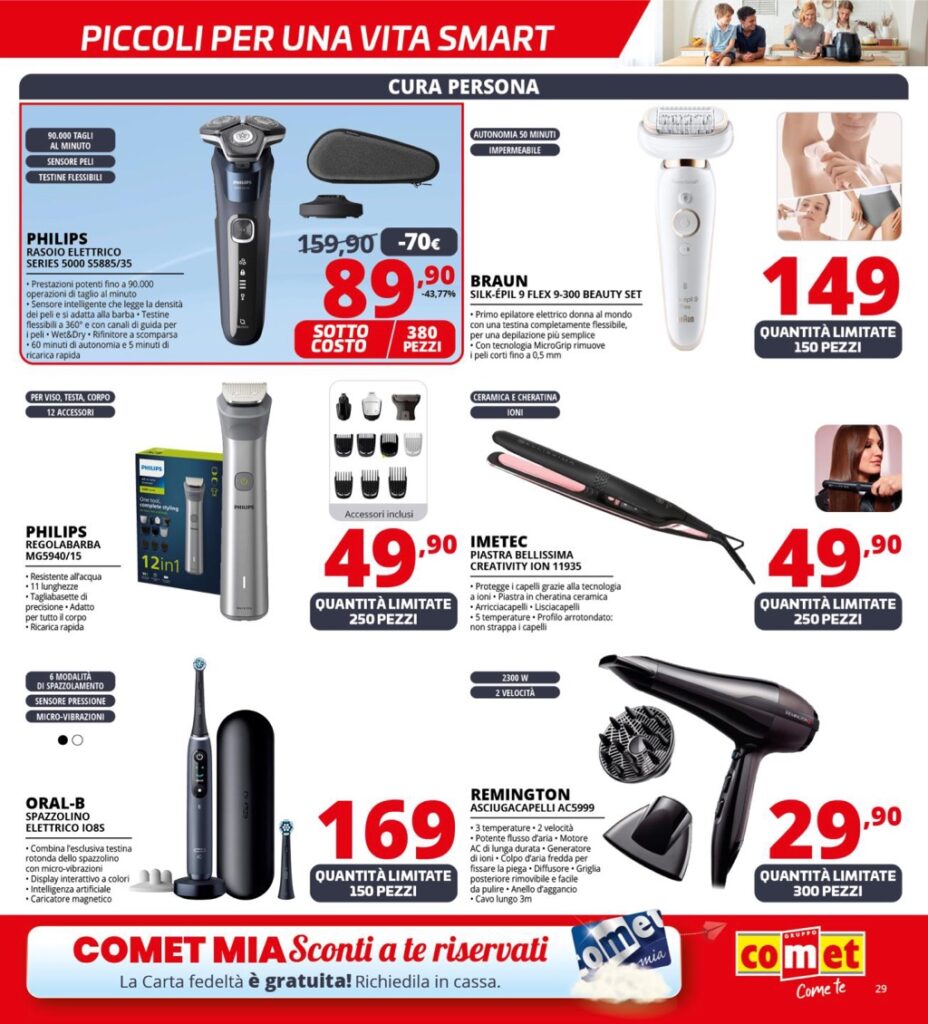 volantino sottocosto Comet 23 maggio 2024 pagina 29