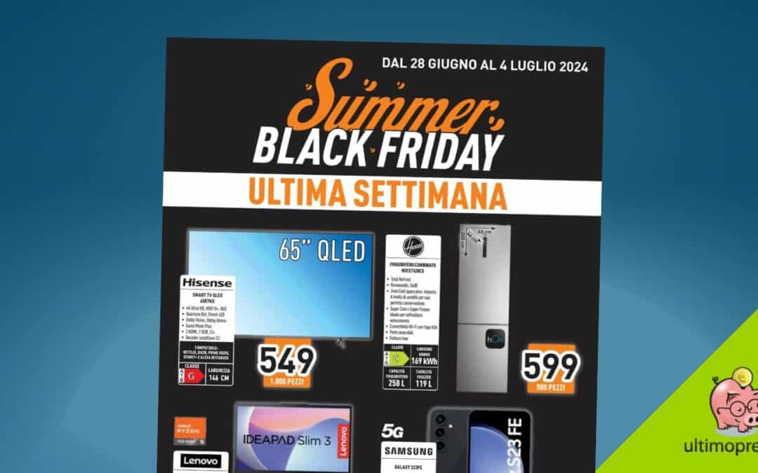 Unieuro Black Friday estate 2024