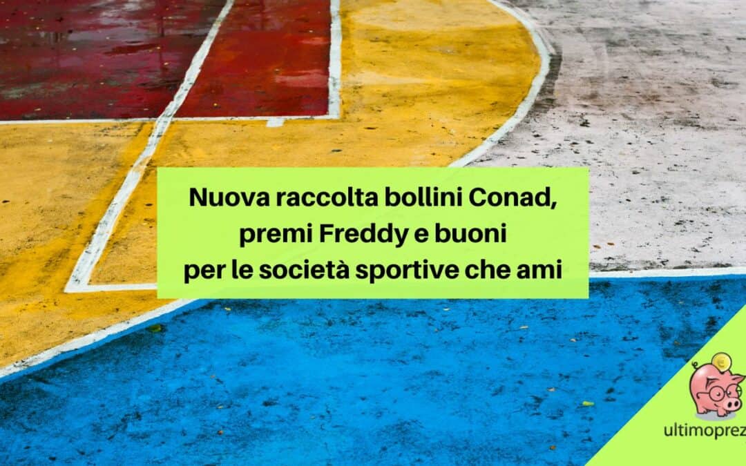 nuova raccolta punti Conad Freddy
