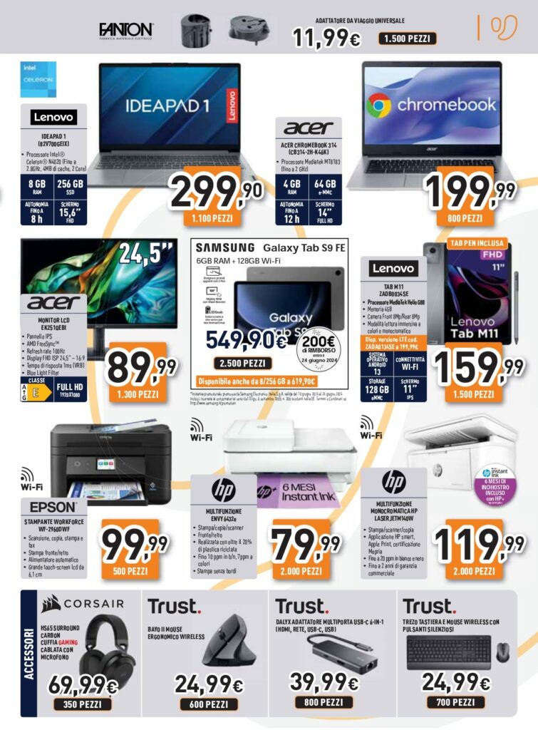 Black Friday Unieuro d'estate dal 13 giugno 2024 una settimana di
