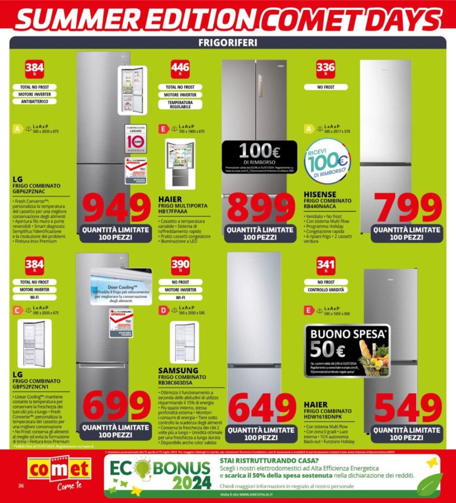 volantino Comet 20 giugno 2024 pagina 36