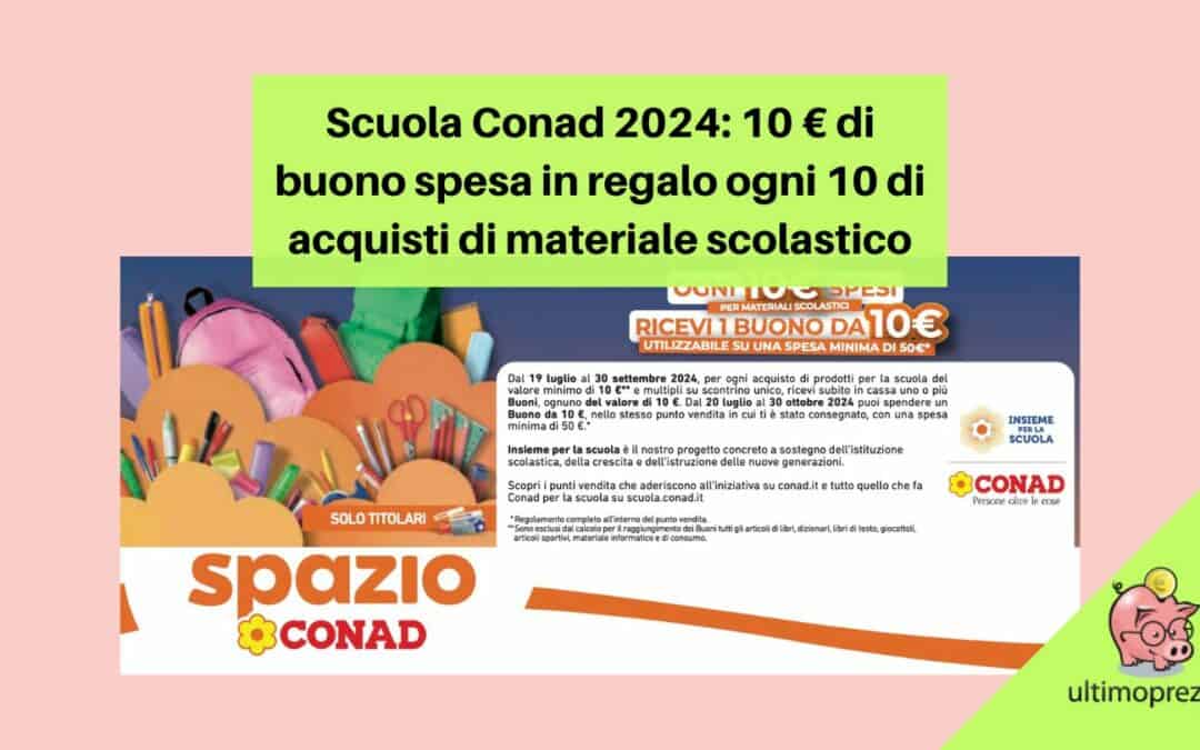 scuola conad 2024