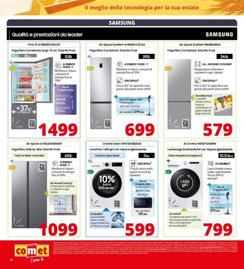volantino Comet 18 luglio 2024 pagina 38