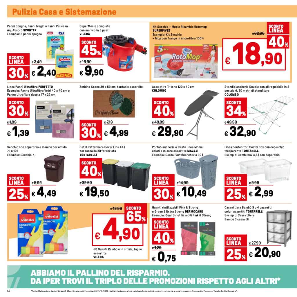 volantino Iper 4 luglio 2024 pagina 46