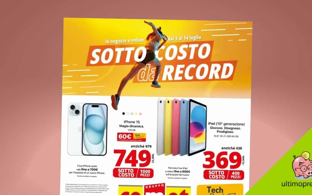 Comet, sottocosto fino al 14 luglio 2024: ecco le offerte!