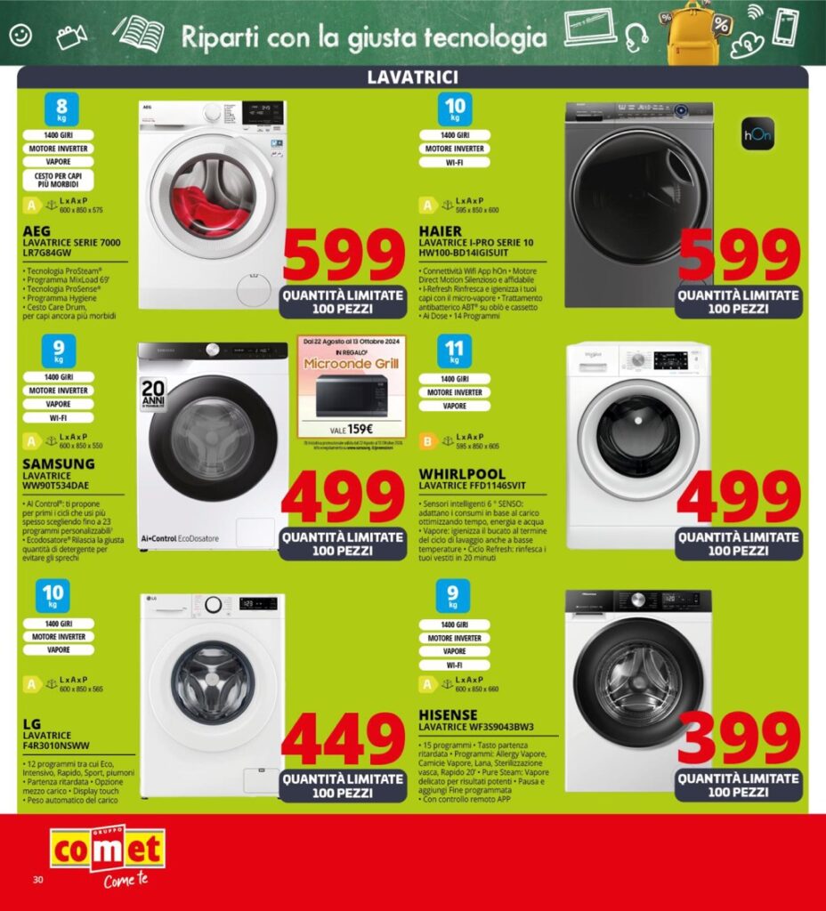volantino Comet 22 agosto 2024 v2 pagina 30