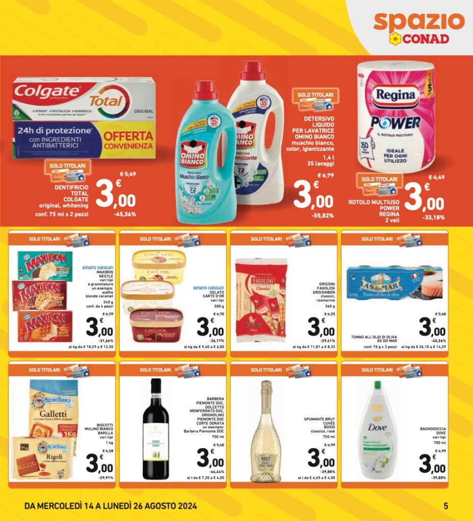 volantino Conad 14 agosto 2024 pagina 05