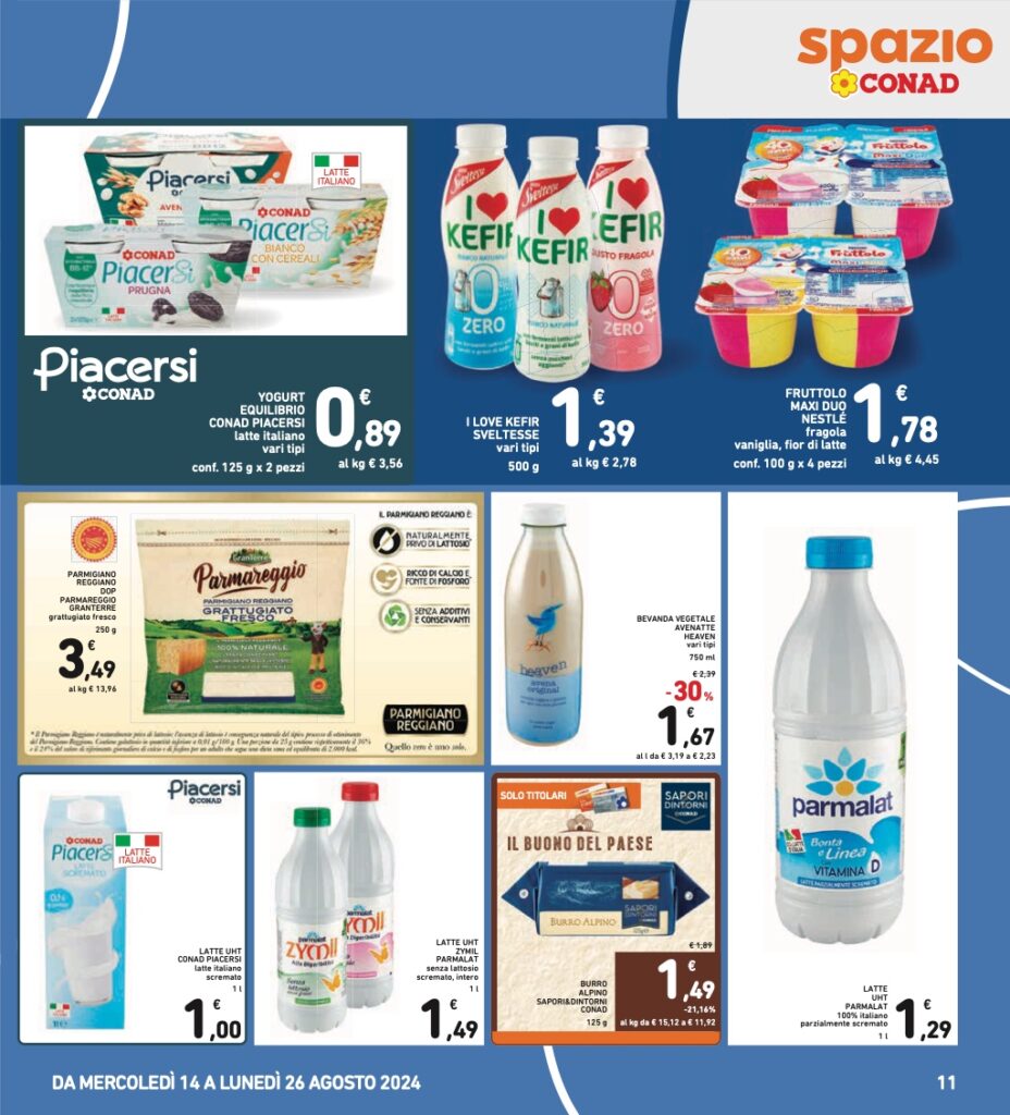 volantino Conad 14 agosto 2024 pagina 11